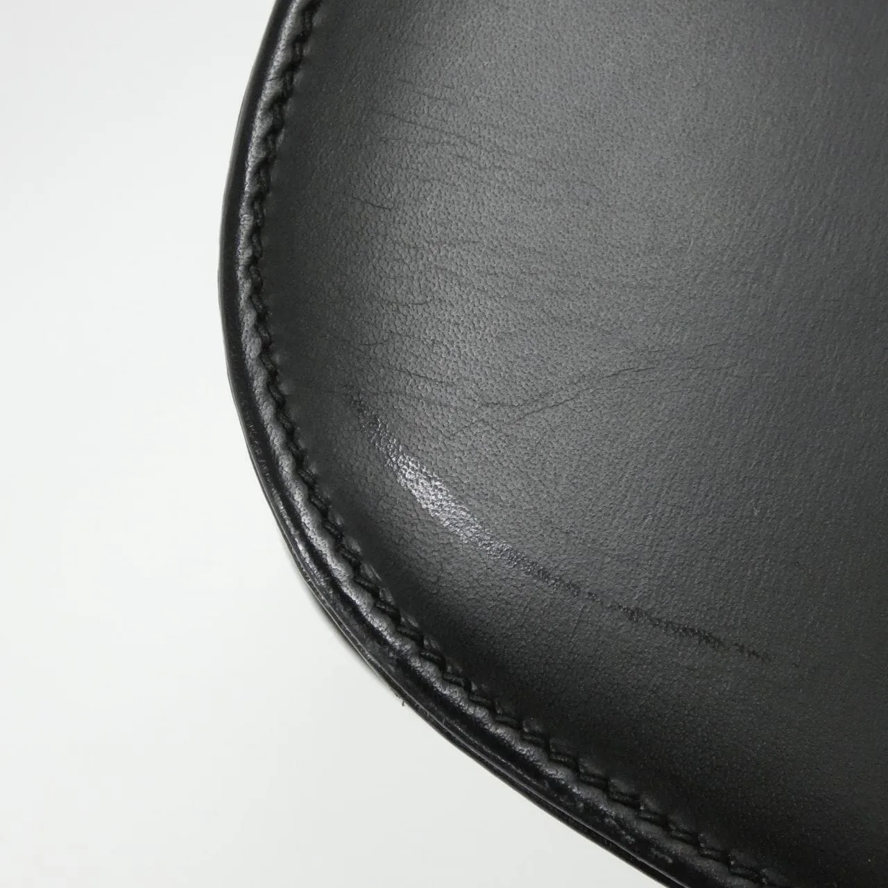 GUCCI 000 1951 手提包 皮革 黑色 皮革 中古品B - 縮圖 6