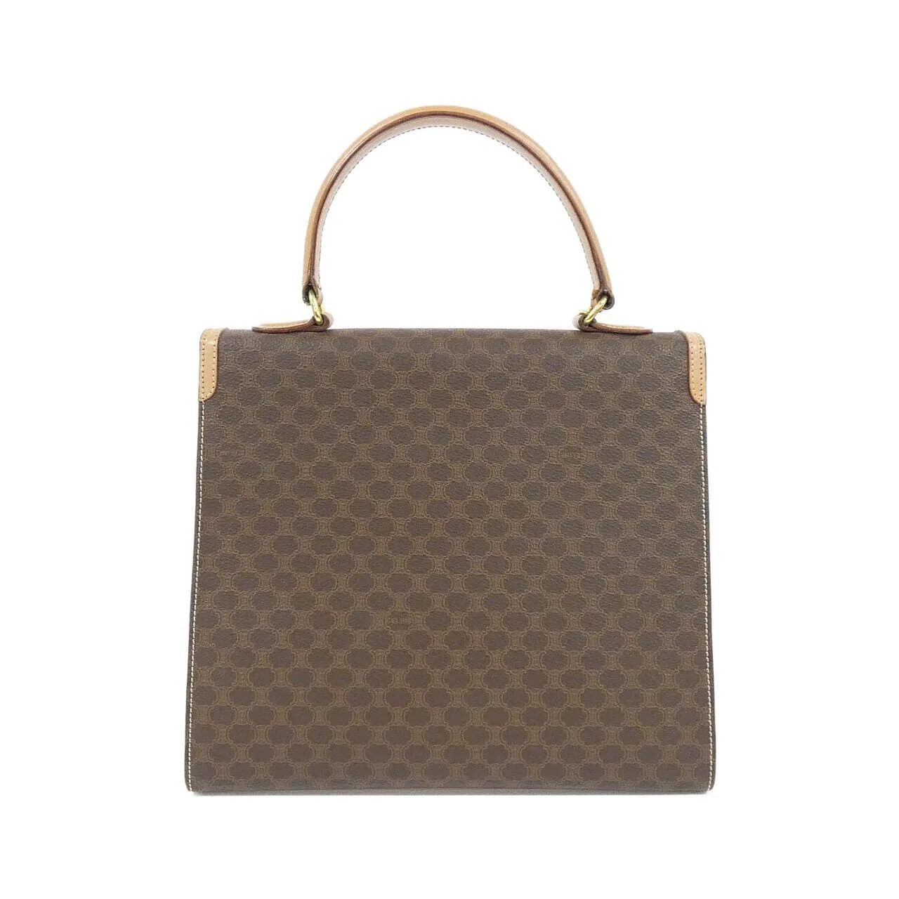 CELINE Handbag Canvas Brown Canvas Rank B - Thumbnail 2