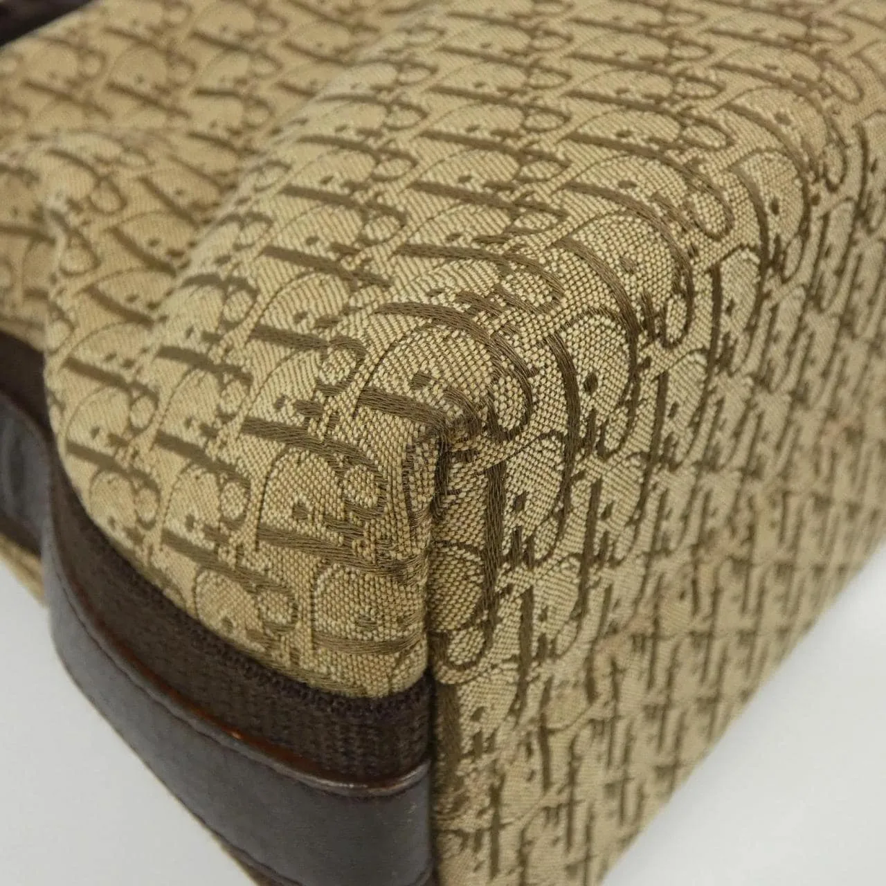 DIOR Shoulder Canvas Beige Canvas Rank B - Thumbnail 3