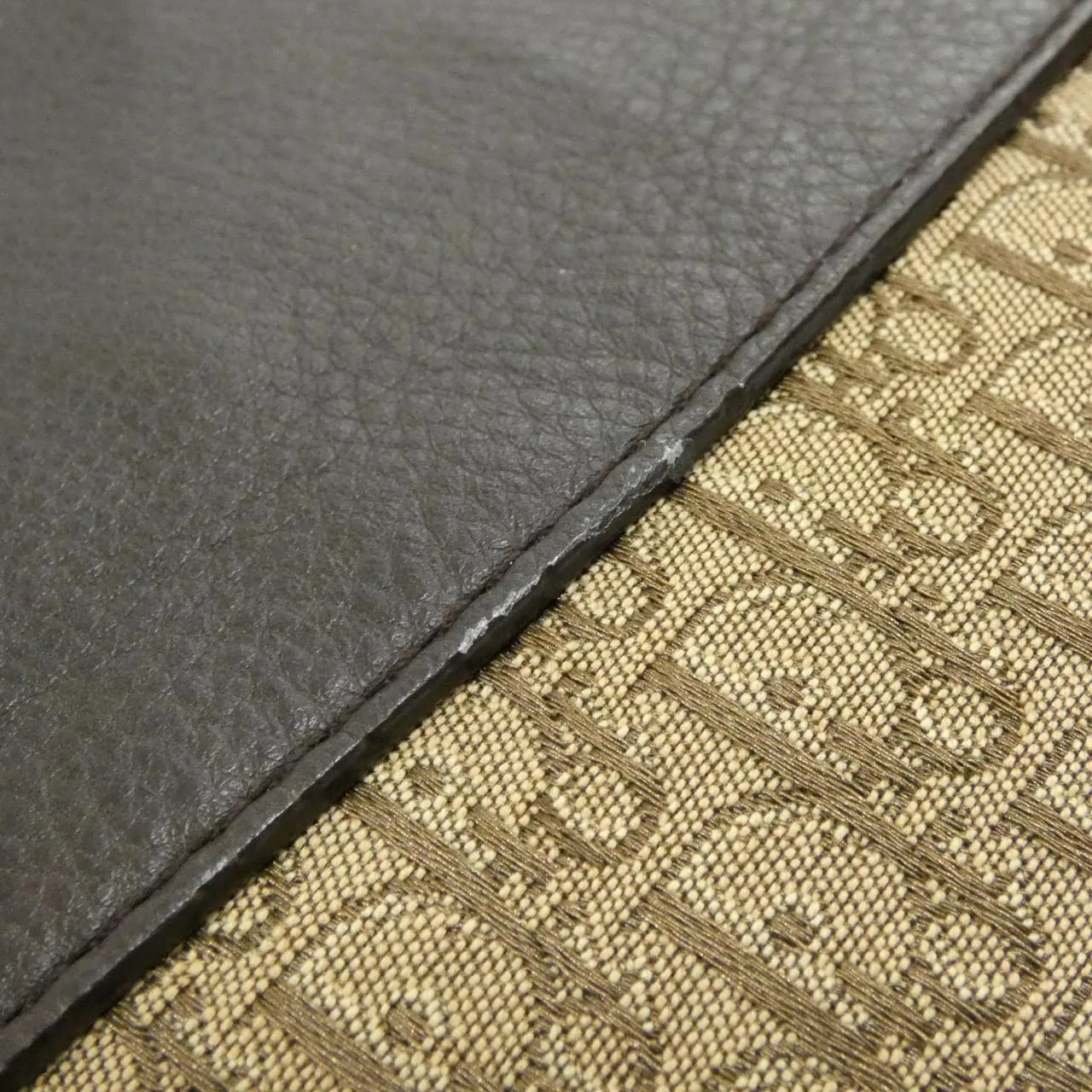 DIOR Shoulder Canvas Beige Canvas Rank B - Thumbnail 4