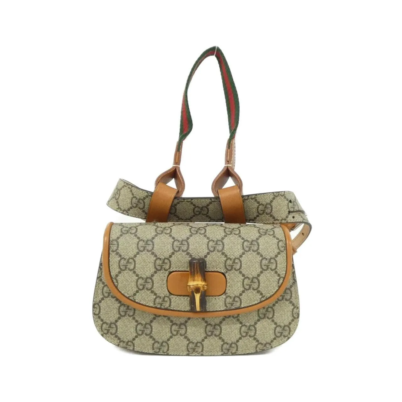 GUCCI 681137 UIQEN 腰包 帆布 Black