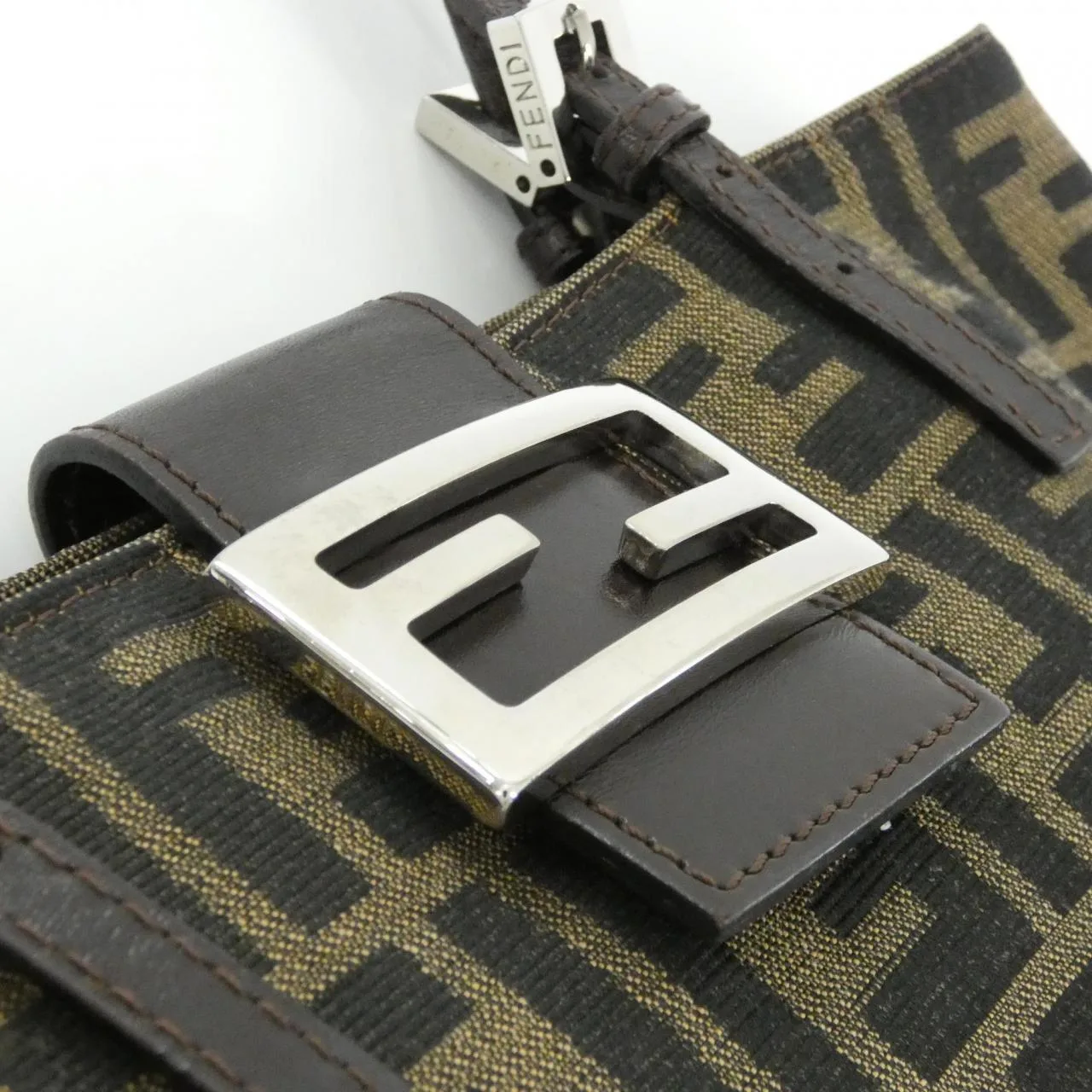 FENDI 26726 Shoulder Canvas Black Canvas Rank A - Thumbnail 4