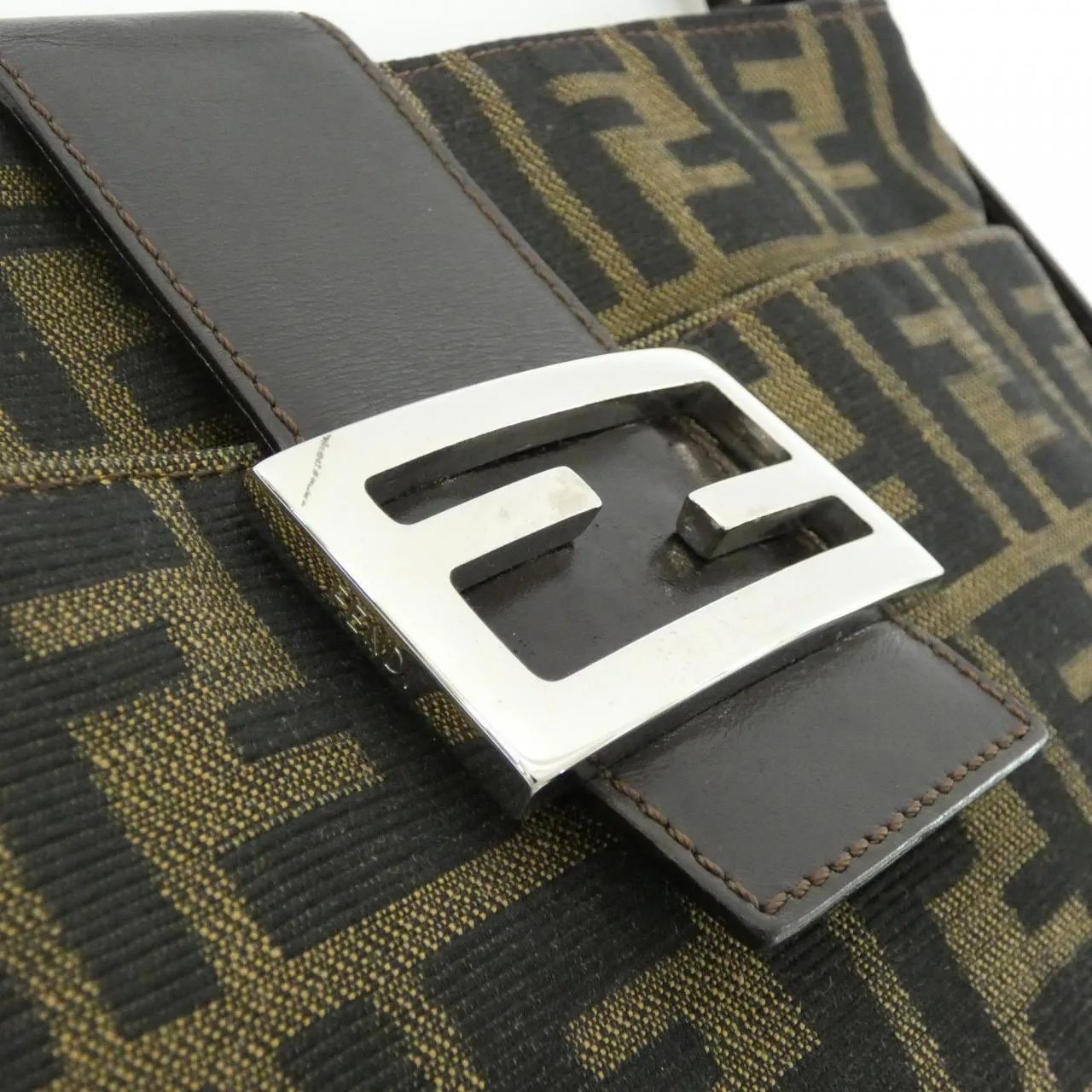 FENDI 26727 Shoulder Canvas Black Canvas Rank A - Thumbnail 4
