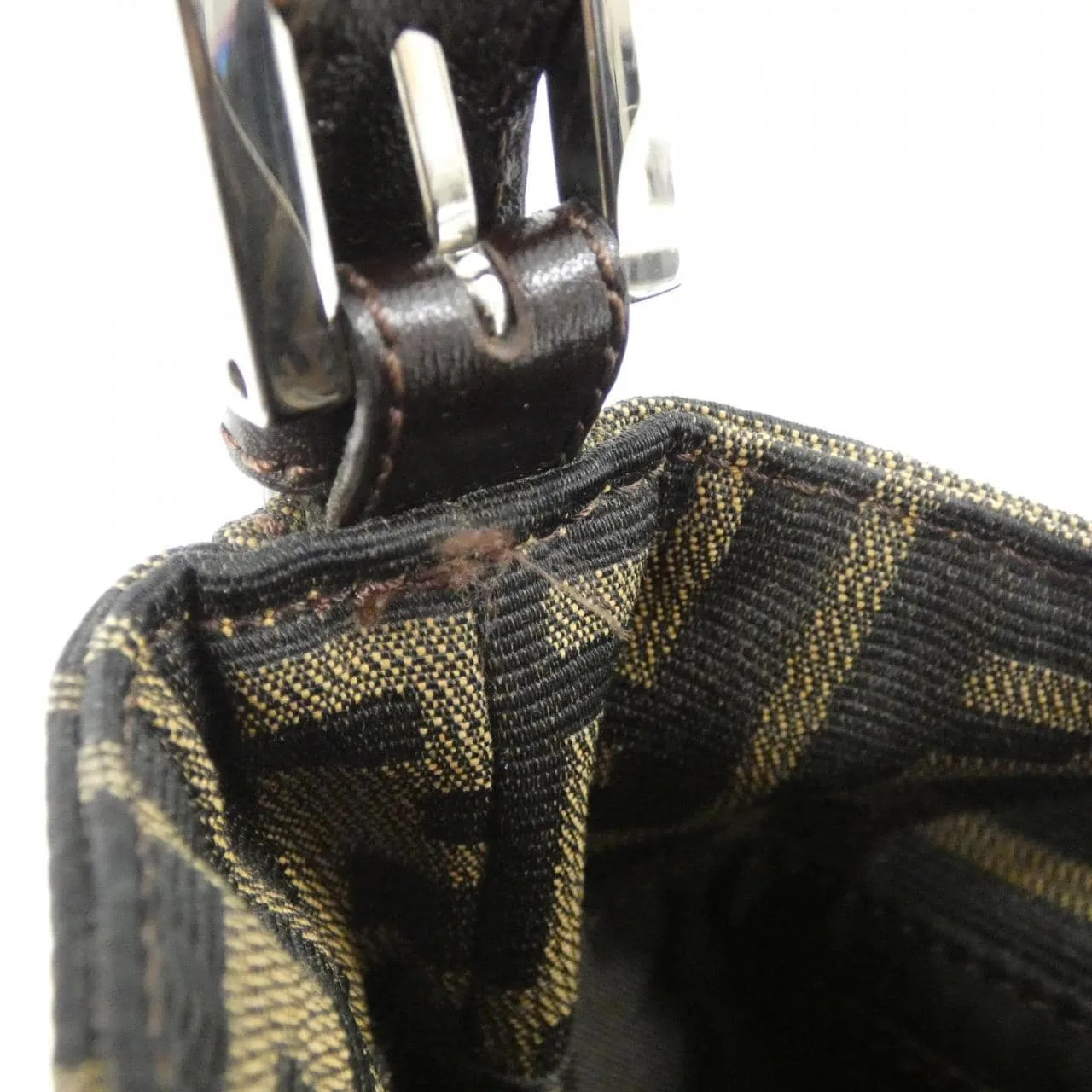 FENDI 26727 Shoulder Canvas Black Canvas Rank A - Thumbnail 8