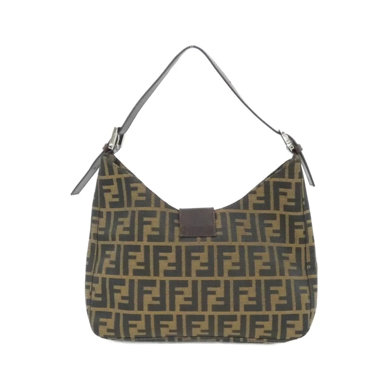 FENDI 26569 Shoulder Canvas Black Canvas Rank A - Thumbnail 2