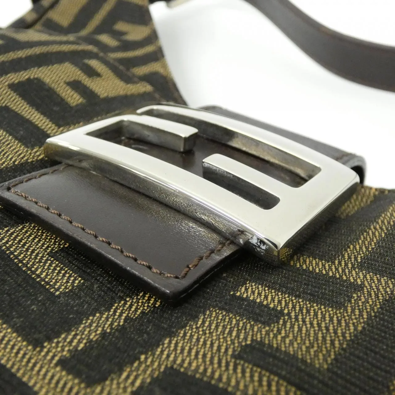 FENDI 26569 Shoulder Canvas Black Canvas Rank A - Thumbnail 4