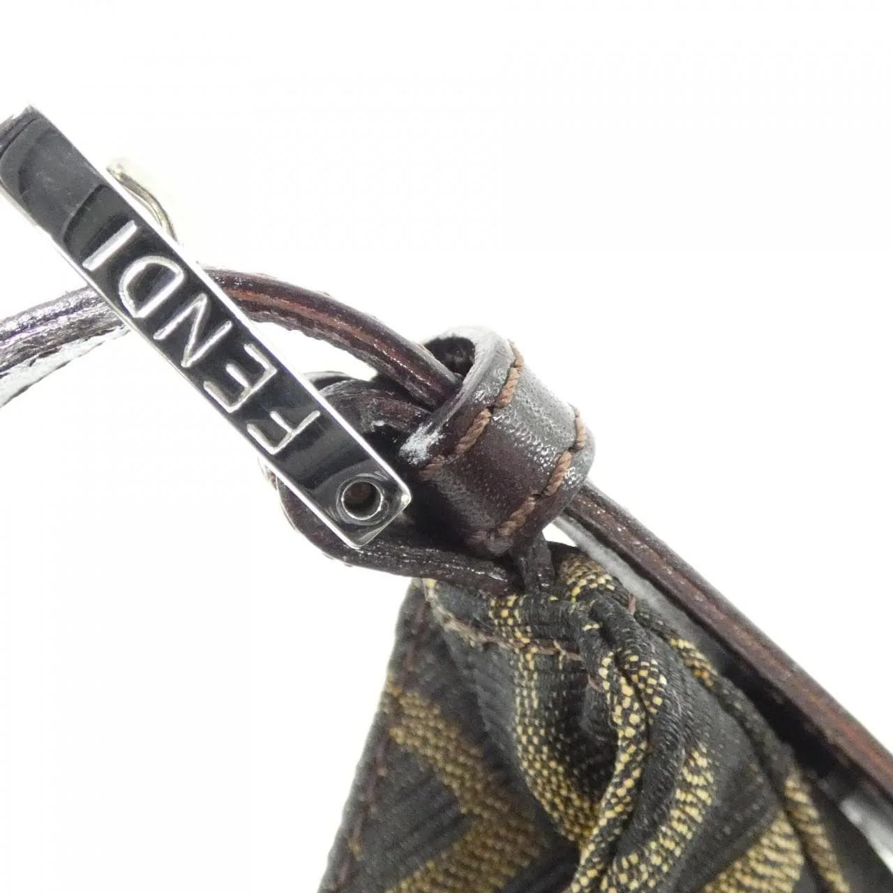 FENDI 26569 Shoulder Canvas Black Canvas Rank A - Thumbnail 5