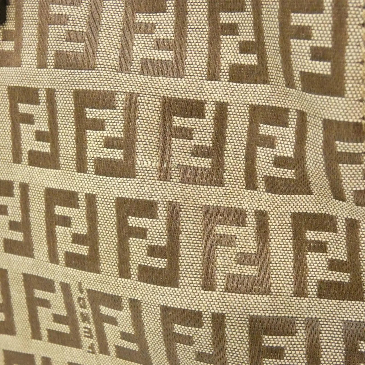 FENDI Sunshine Shopper 8BH019 Handbag Canvas Beige Canvas Rank A - Thumbnail 3