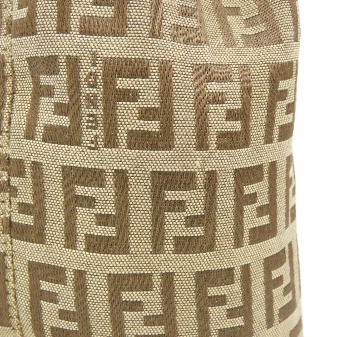 FENDI Sunshine Shopper 8BH019 Handbag Canvas Beige Canvas Rank A - Thumbnail 5