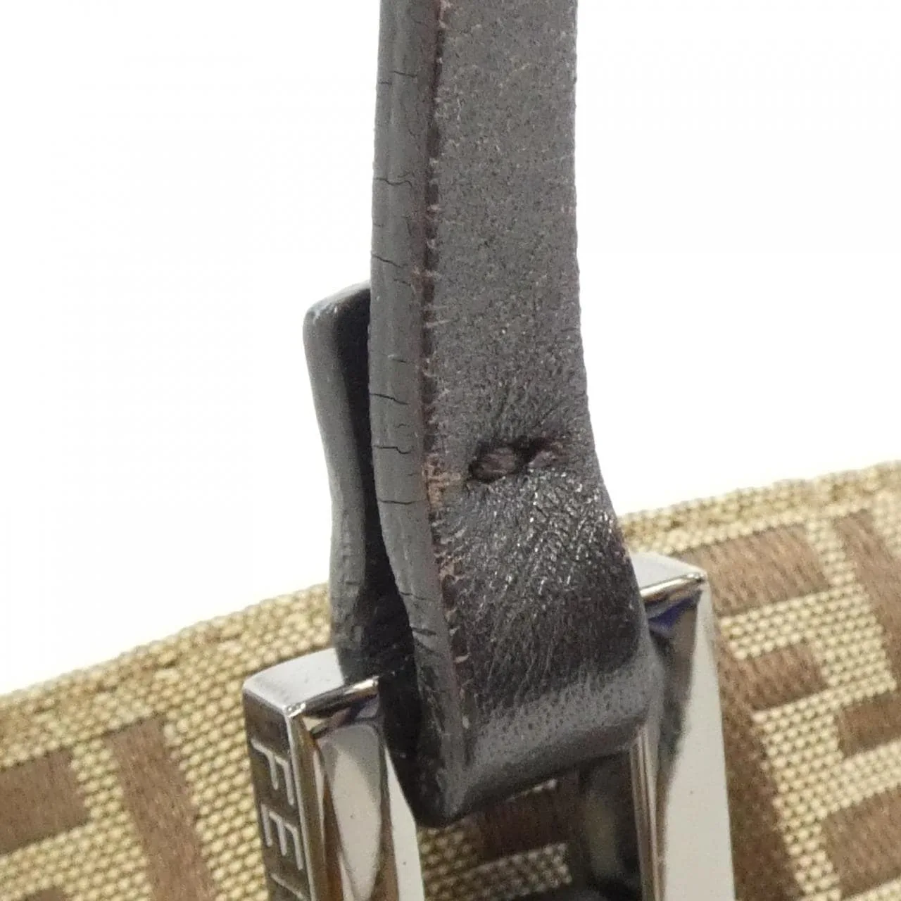FENDI Sunshine Shopper 8BH019 Handbag Canvas Beige Canvas Rank A - Thumbnail 7