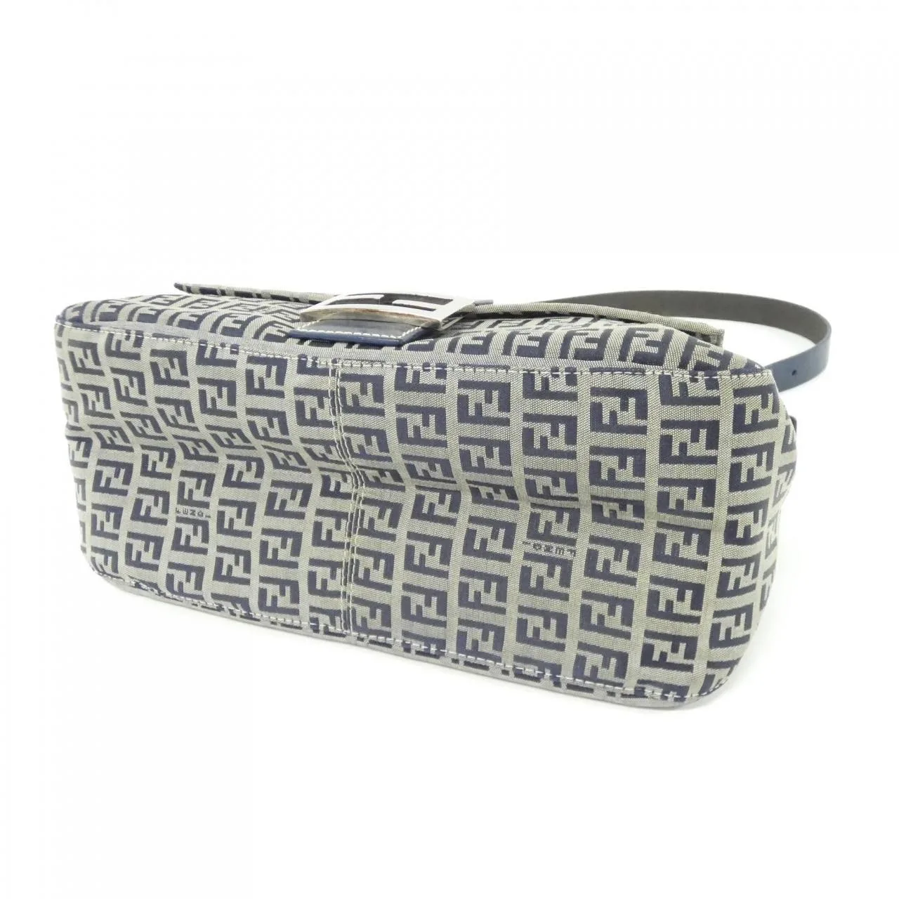 FENDI Baguette 26325 Shoulder Canvas Navy Canvas Rank B - Thumbnail 3