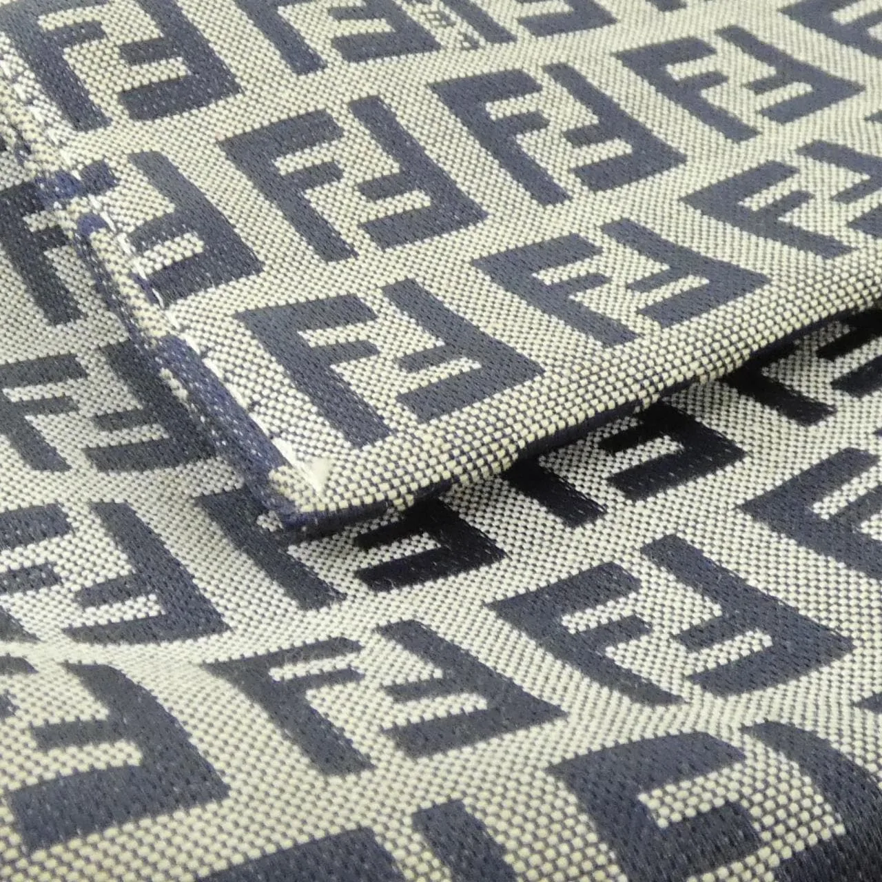 FENDI Baguette 26325 Shoulder Canvas Navy Canvas Rank B - Thumbnail 5