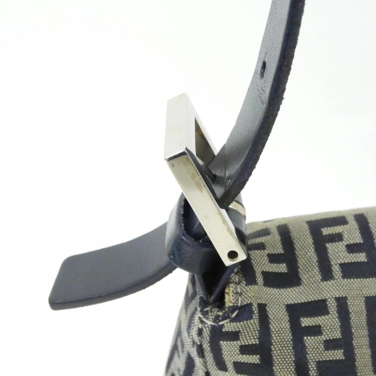 FENDI Baguette 26325 Shoulder Canvas Navy Canvas Rank B - Thumbnail 6