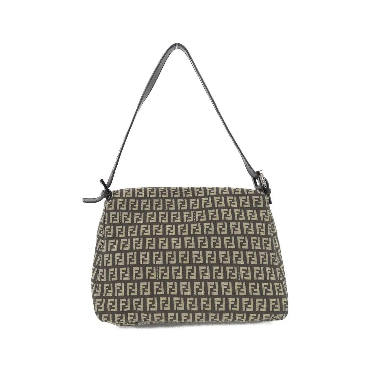FENDI Baguette 8BR001 JQ4 Shoulder Canvas Black Canvas Rank A - Thumbnail 2