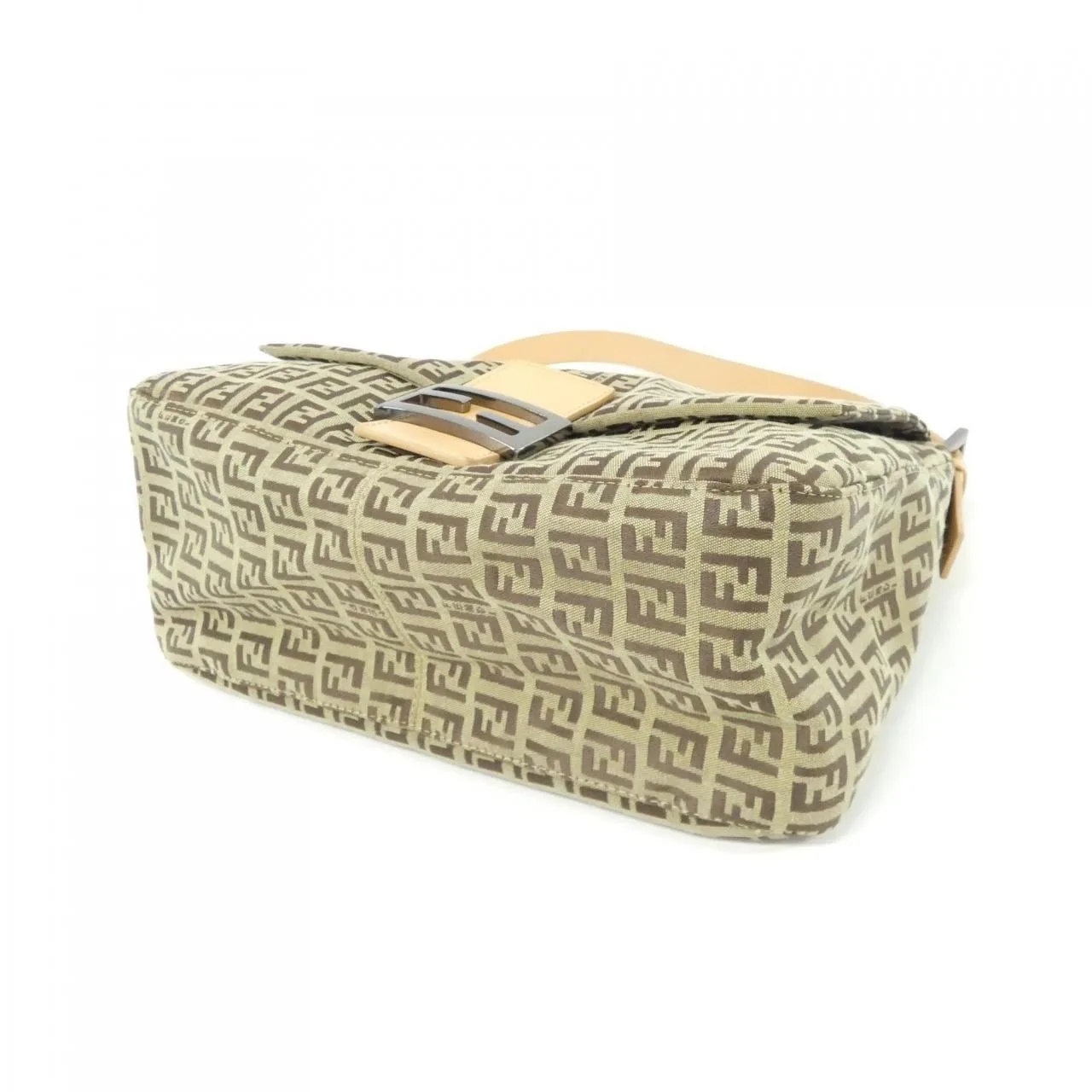 FENDI Baguette 8BR001 Shoulder Canvas Beige Canvas Rank A - Thumbnail 3