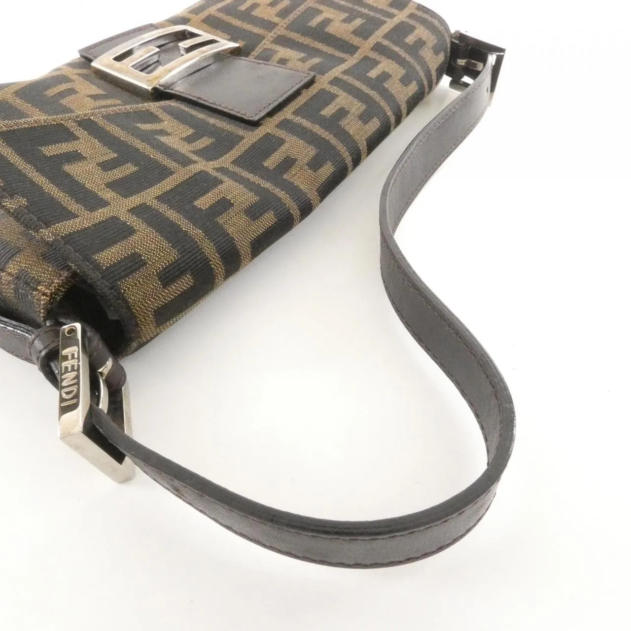FENDI Baguette 26424 Shoulder Canvas 5