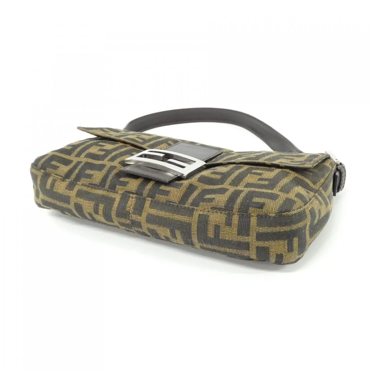 FENDI Baguette 26424 Shoulder Canvas Black Canvas Rank A - Thumbnail 3