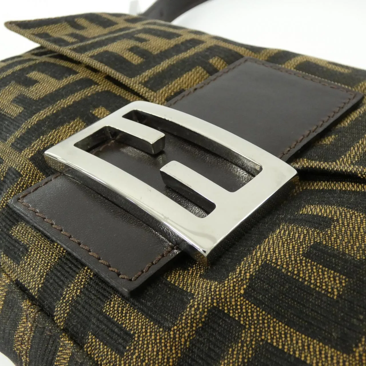 FENDI Baguette 26424 Shoulder Canvas Black Canvas Rank A - Thumbnail 4