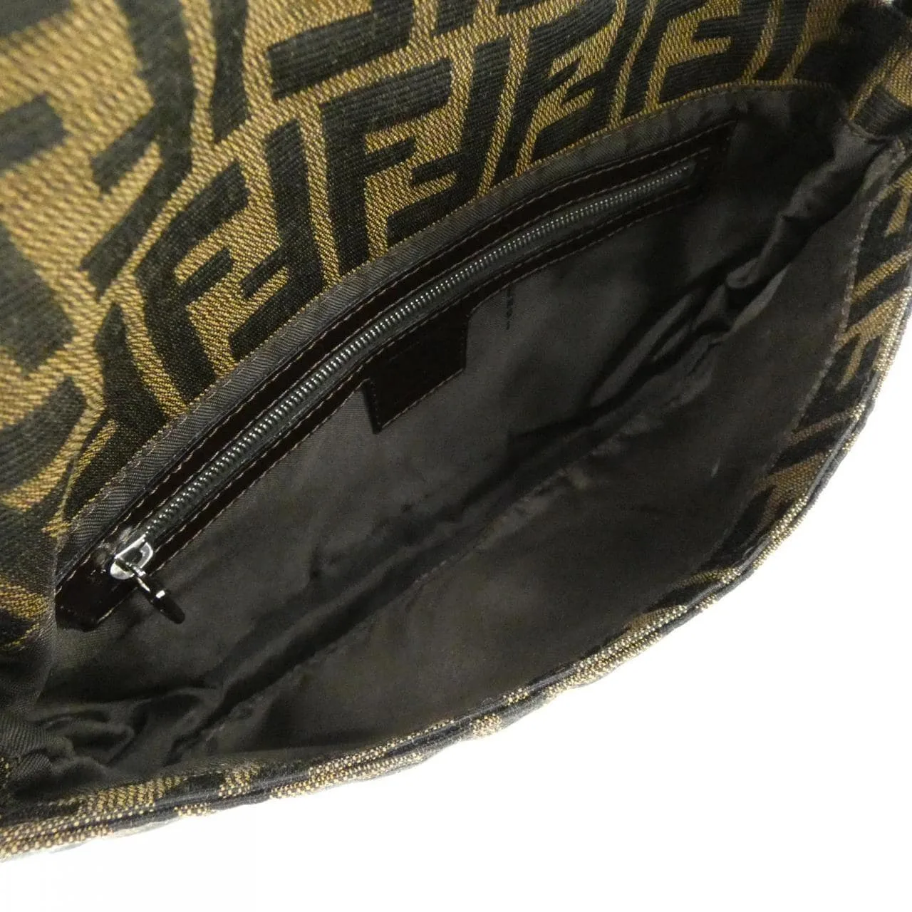FENDI Baguette 26424 Shoulder Canvas Black Canvas Rank A - Thumbnail 6