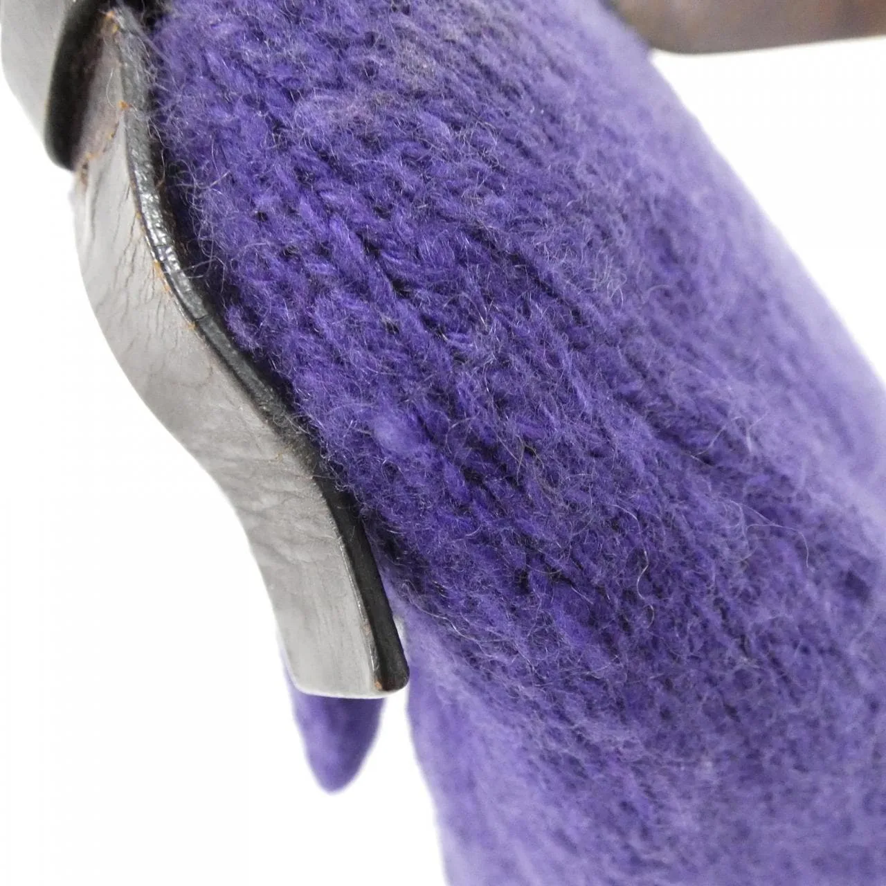 FENDI Baguette 26325 Shoulder Purple Rank B - Thumbnail 5