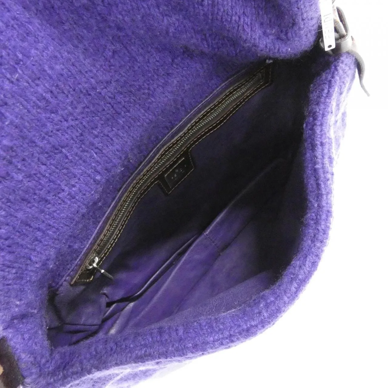 FENDI Baguette 26325 Shoulder Purple Rank B - Thumbnail 8