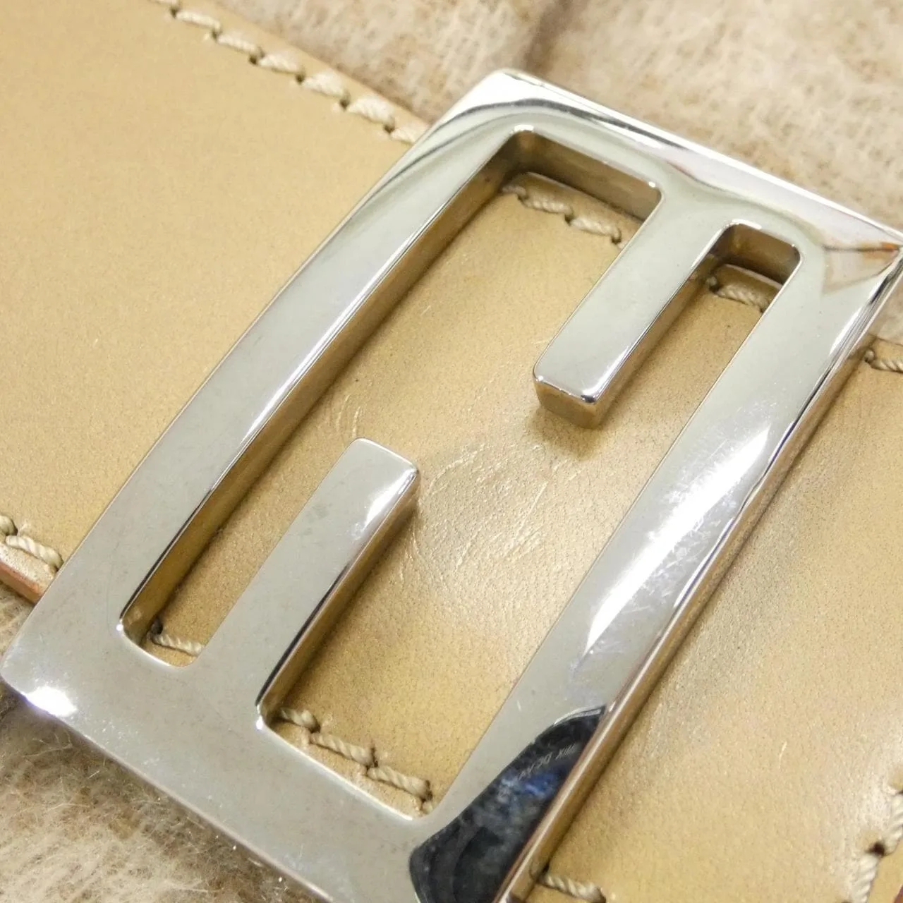 FENDI Baguette 26424 Shoulder Beige Rank A - Thumbnail 5
