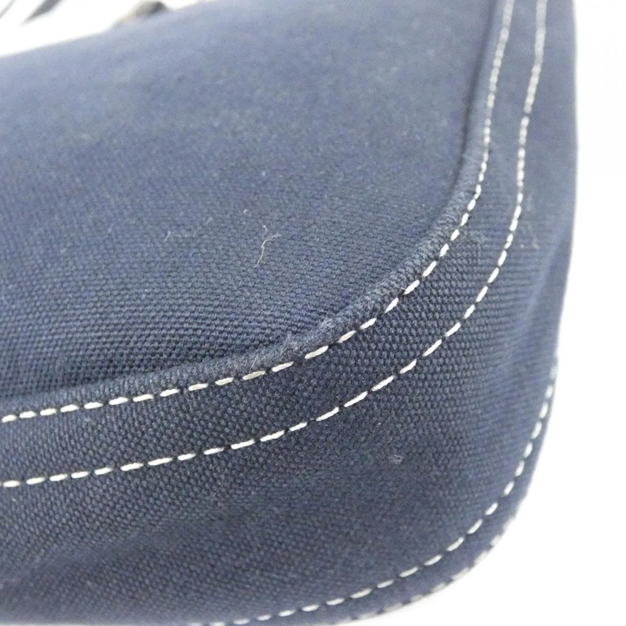 FENDI 17260 Handbag Canvas Navy Canvas Rank B - Thumbnail 3