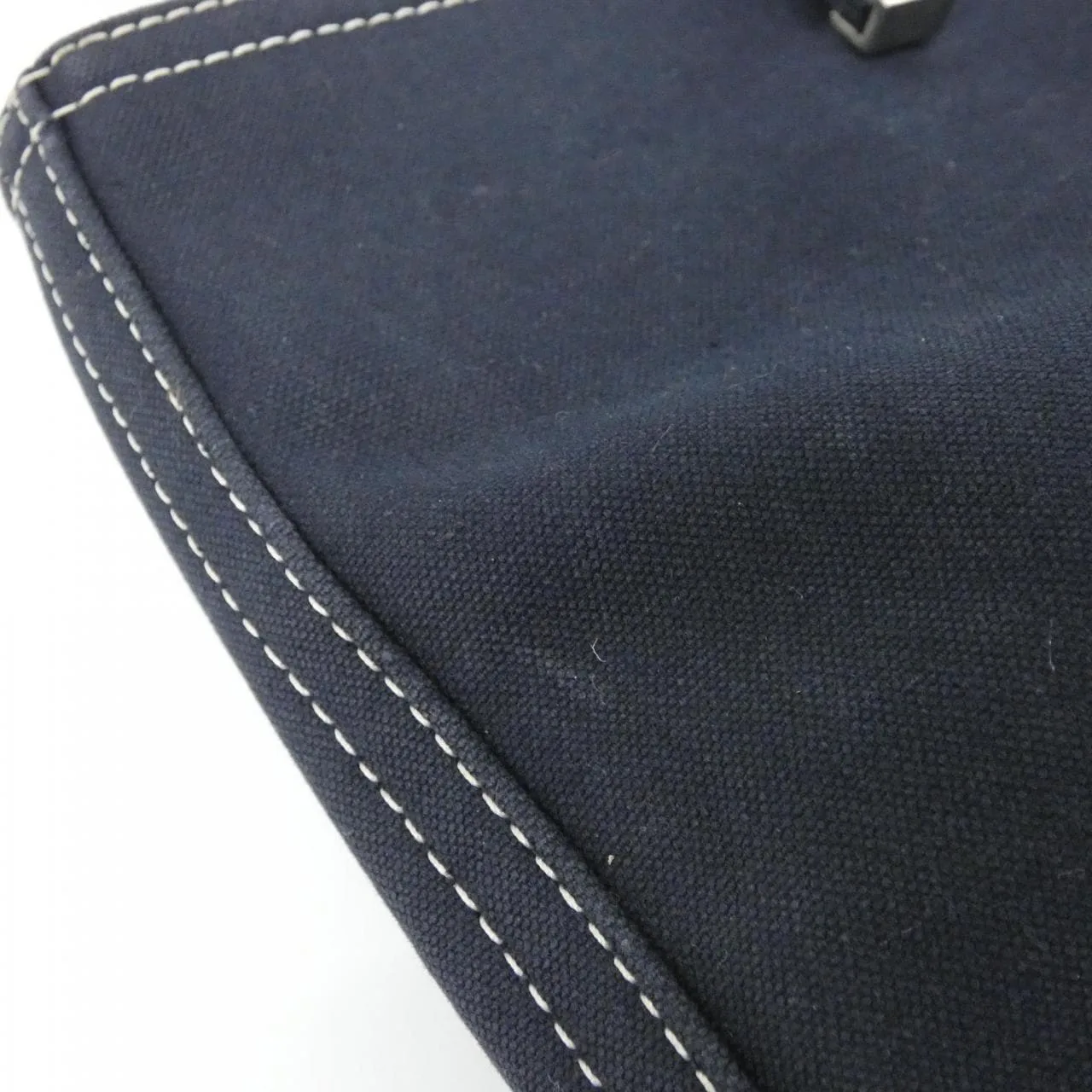 FENDI 17260 Handbag Canvas Navy Canvas Rank B - Thumbnail 4