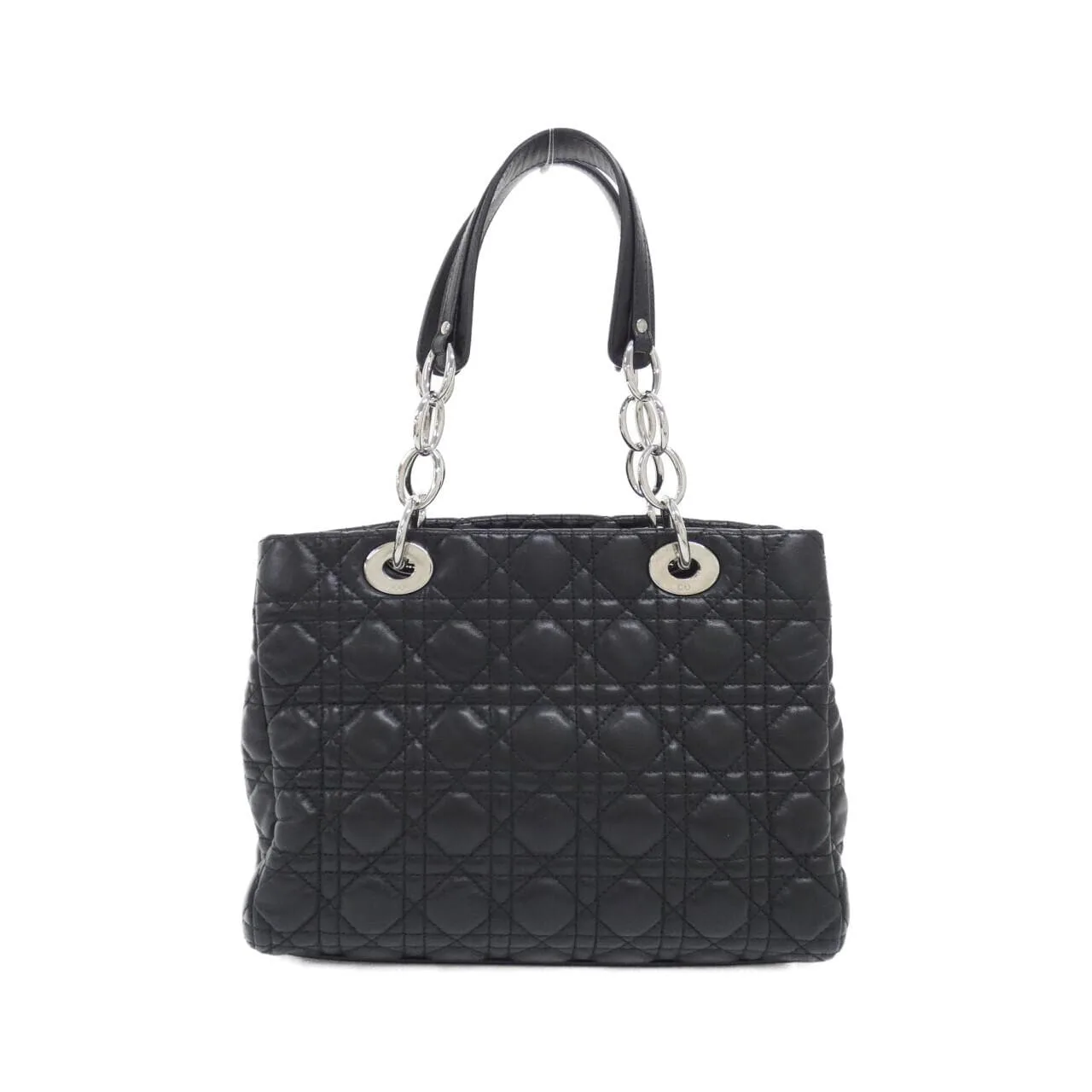 DIOR M0955PCAL Shoulder Lambskin Black Lambskin Rank A - Thumbnail 2