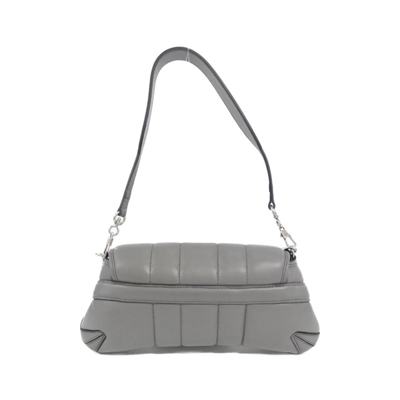 GUCCI 764339 AACU1 肩背包 皮革 黑色 皮革 中古品A - 縮圖 2