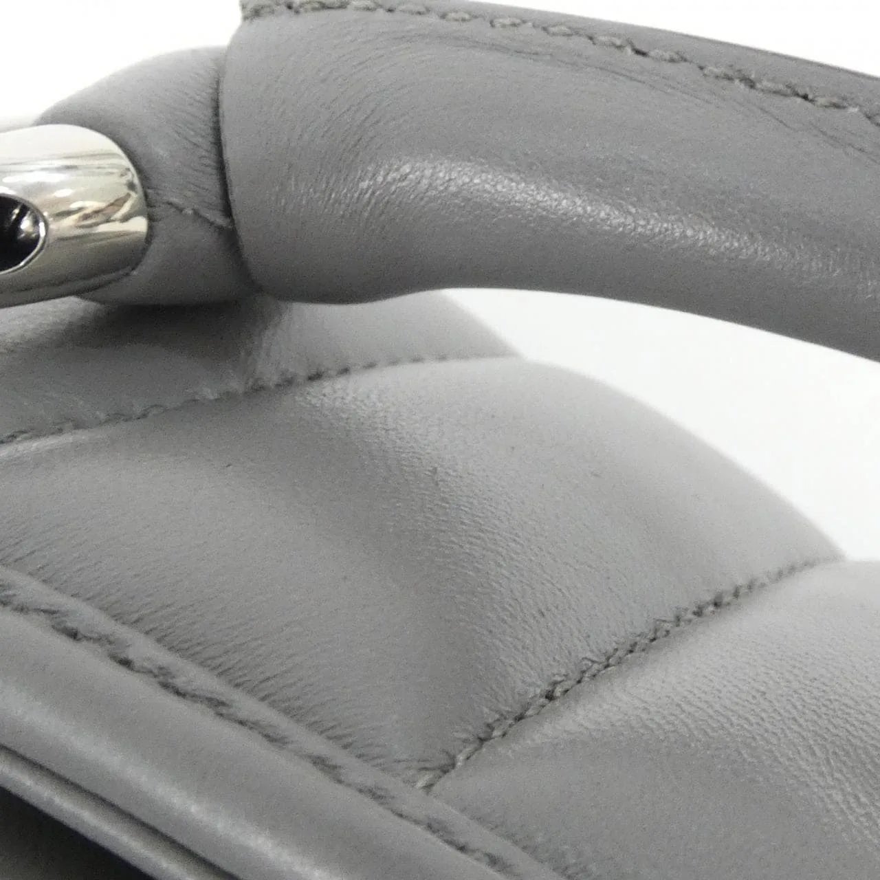 GUCCI 764339 AACU1 肩背包 皮革 黑色 皮革 中古品A - 縮圖 5