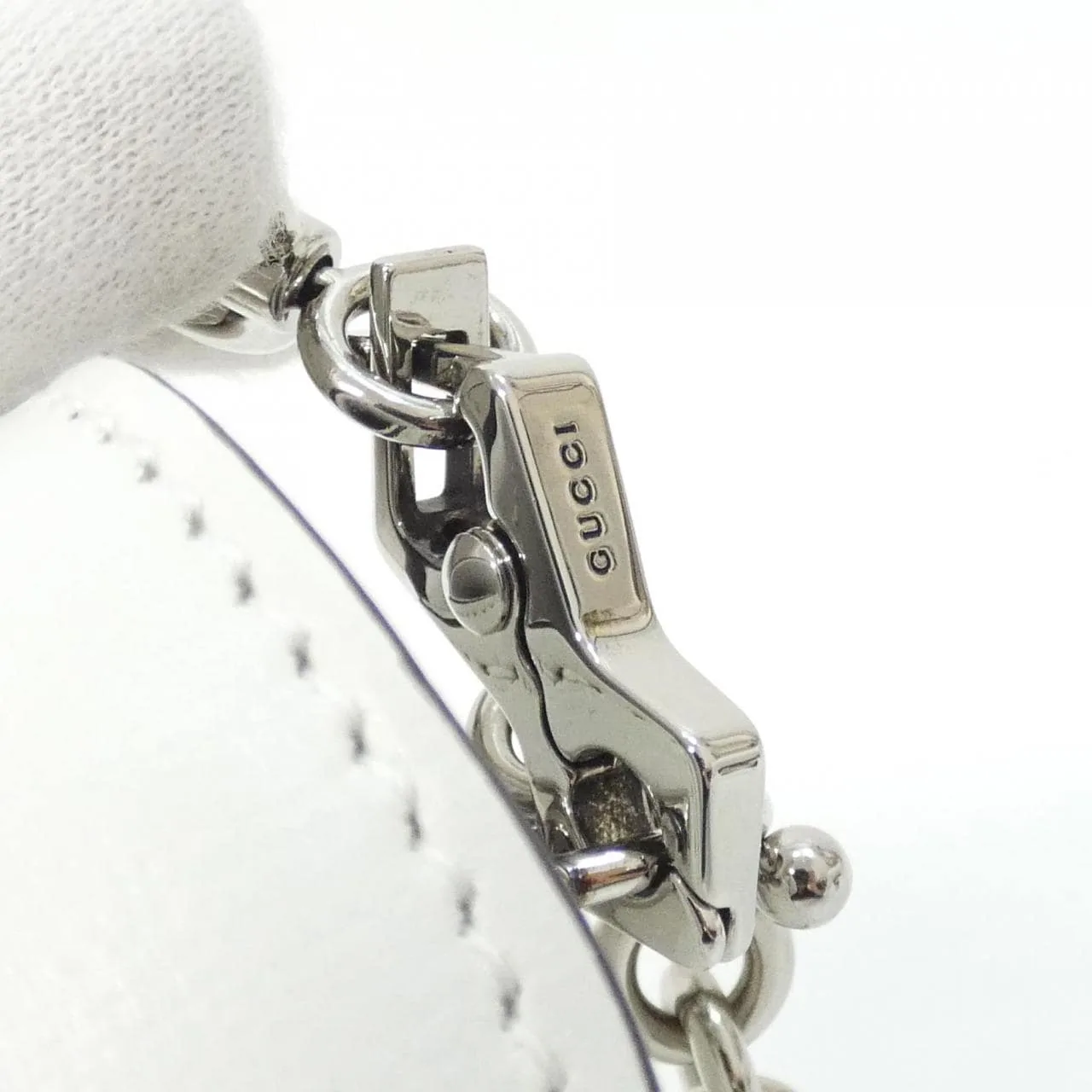 GUCCI 774209 1DB0N 肩背包 皮革 黑色 皮革 中古品A - 縮圖 7