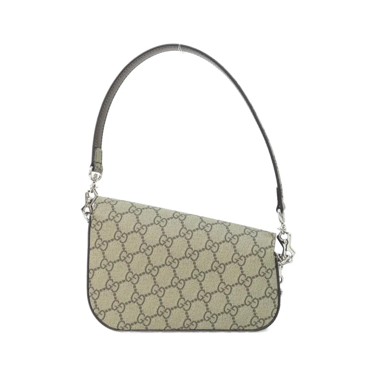 GUCCI 774209 KGD0N 肩背包 帆布 黑色 帆布 中古品A - 縮圖 2