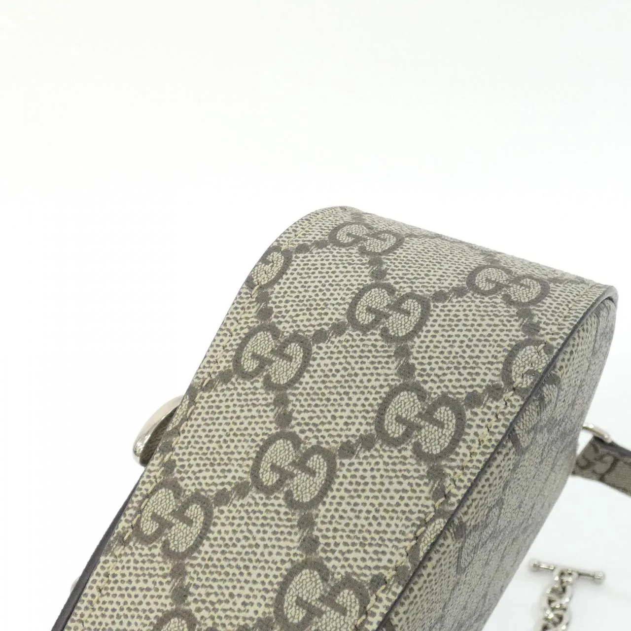 GUCCI 774209 KGD0N 肩背包 帆布 黑色 帆布 中古品A - 縮圖 3