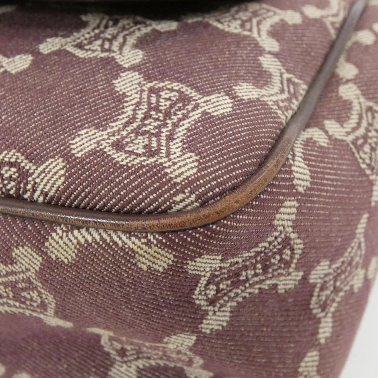 CELINE Shoulder Canvas Bordeaux Canvas Rank A - Thumbnail 3
