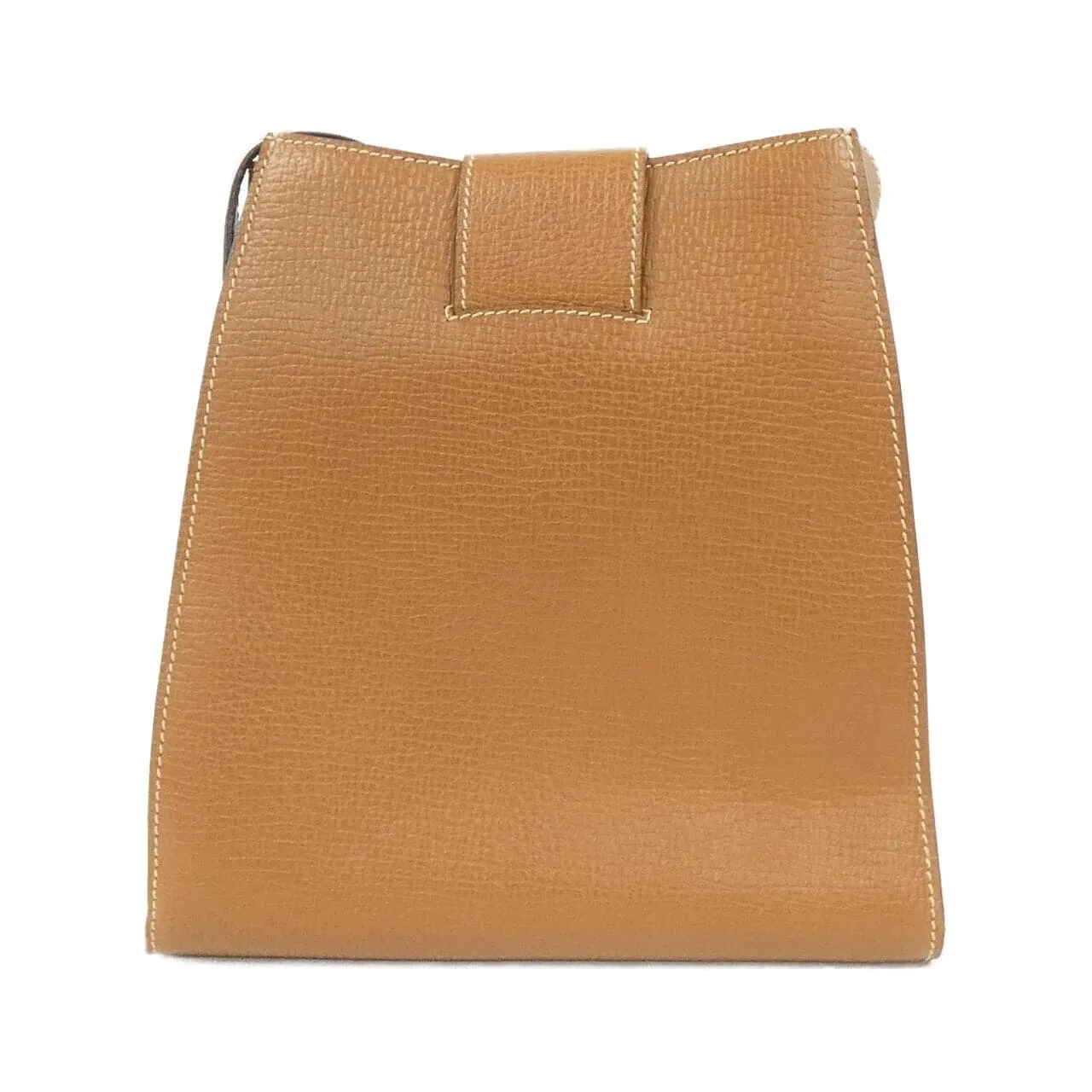 LOEWE Shoulder Leather Brown Leather Rank A - Thumbnail 2