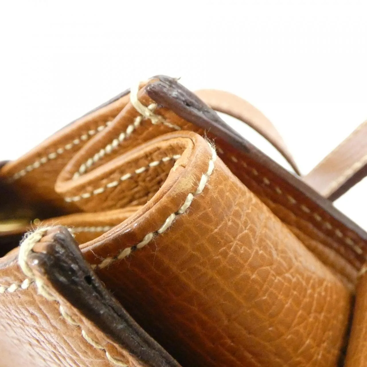 LOEWE Shoulder Leather Brown Leather Rank A - Thumbnail 6