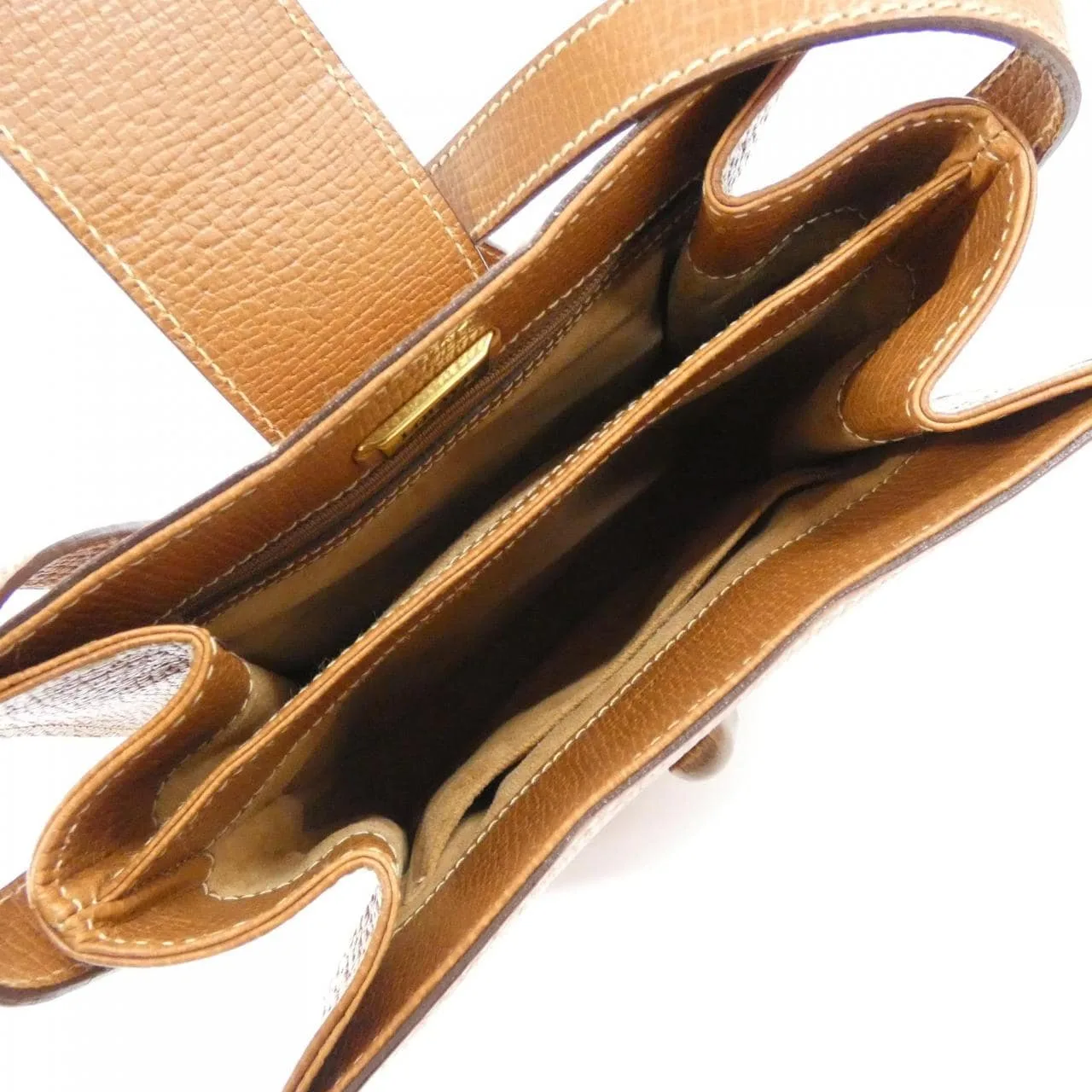 LOEWE Shoulder Leather Brown Leather Rank A - Thumbnail 8