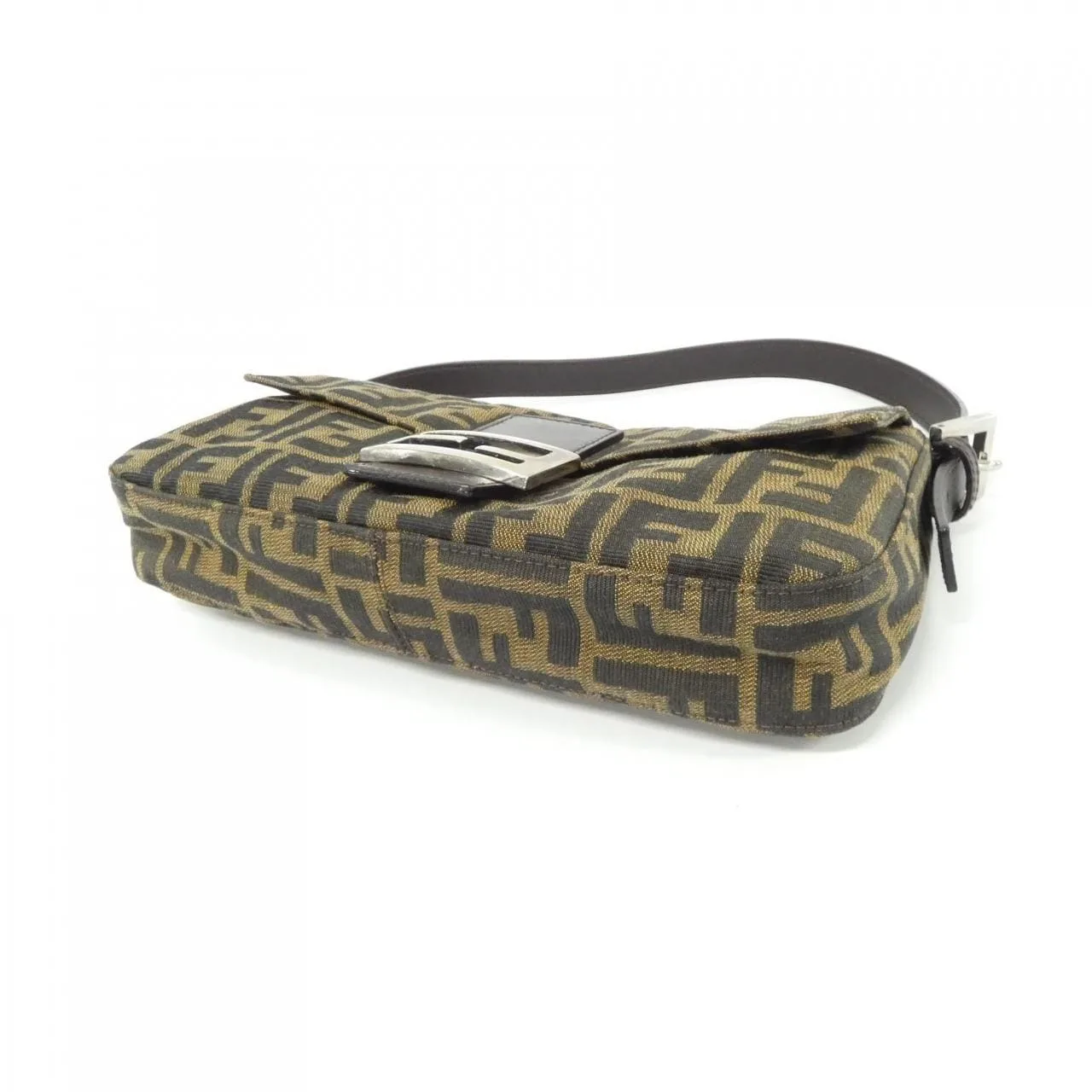 FENDI Baguette 26424 Shoulder Canvas Black Canvas Rank A - Thumbnail 3