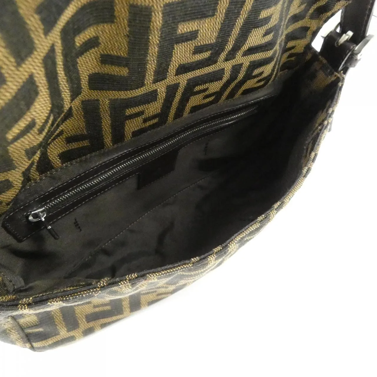 FENDI Baguette 26424 Shoulder Canvas Black Canvas Rank A - Thumbnail 7
