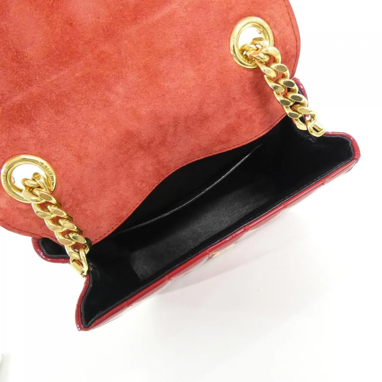 SAINT LAURENT 538439 0UF0J 肩背包 漆皮