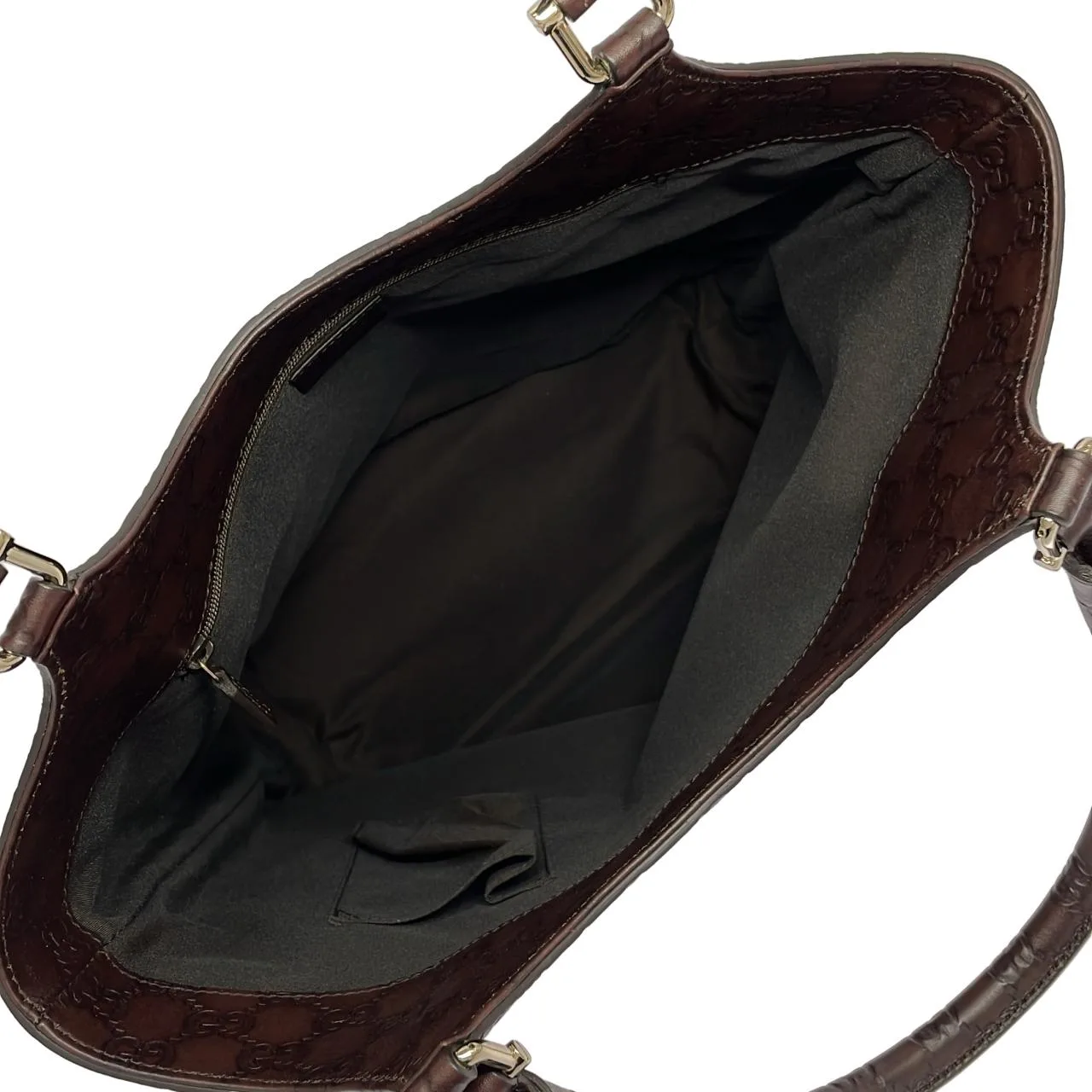 GUCCI 279153 手提包 帆布 棕色 帆布 中古品A - 縮圖 8