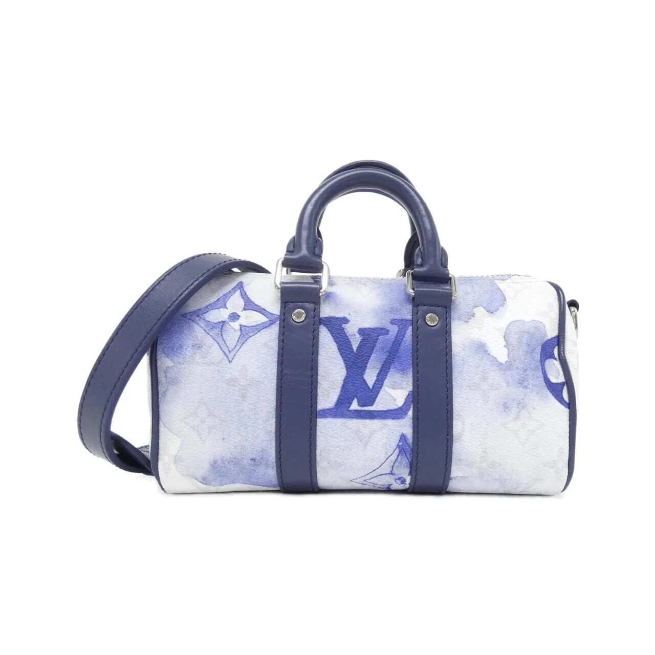 LOUIS VUITTON Keepall M45761 Boston Monogram Blue