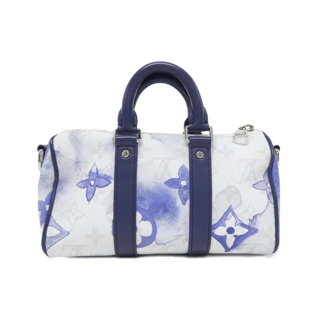 LOUIS VUITTON Keepall M45761 Boston Monogram Blue Monogram Rank A - Thumbnail 2