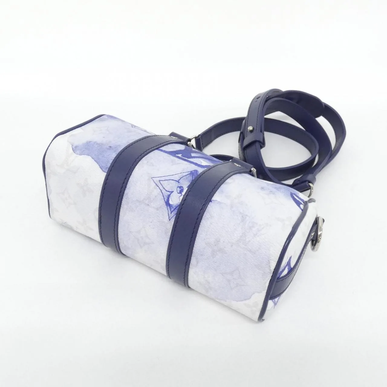 LOUIS VUITTON Keepall M45761 Boston Monogram Blue Monogram Rank A - Thumbnail 3