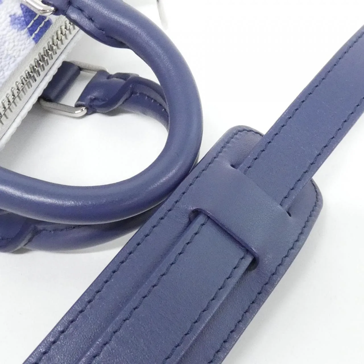 LOUIS VUITTON Keepall M45761 Boston Monogram Blue Monogram Rank A - Thumbnail 5