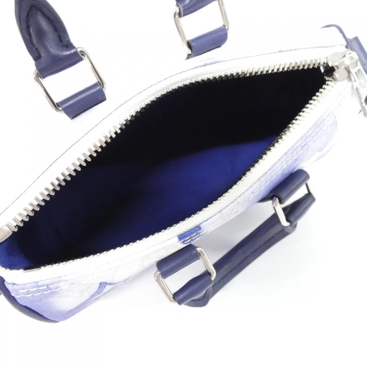 LOUIS VUITTON Keepall M45761 Boston Monogram Blue Monogram Rank A - Thumbnail 6