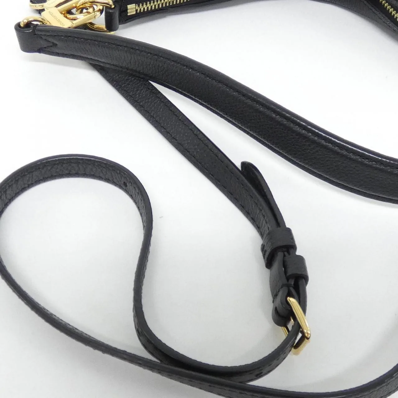 LOUIS VUITTON M46002 Shoulder Monogram 黑色 Monogram 中古品A - 縮圖 4