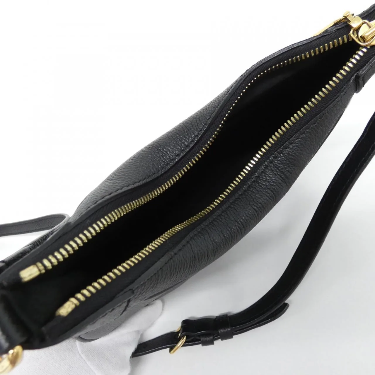 LOUIS VUITTON M46002 Shoulder Monogram 黑色 Monogram 中古品A - 縮圖 5