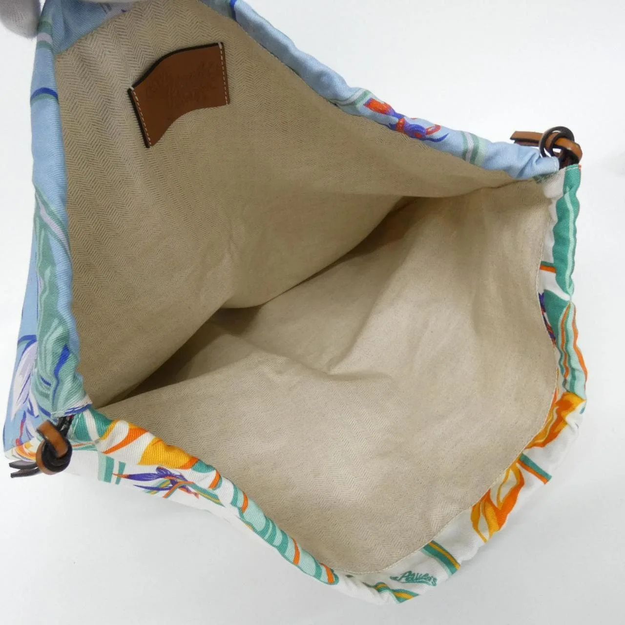 LOEWE Pouch Canvas White Canvas Rank A - Thumbnail 5